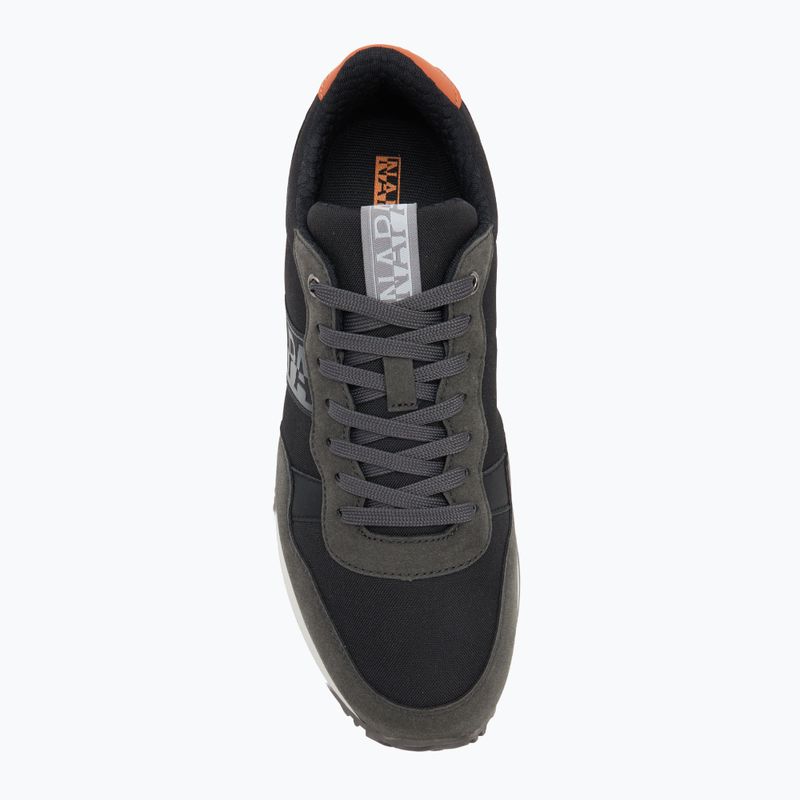 Buty męskie Napapijri Cosmos black/grey/orange 5