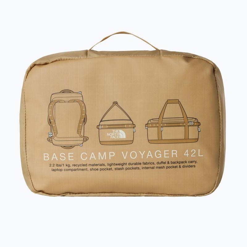 Torba podróżna The North Face Base Camp Voyager Duffel 42 khaki stone/utility bro 4