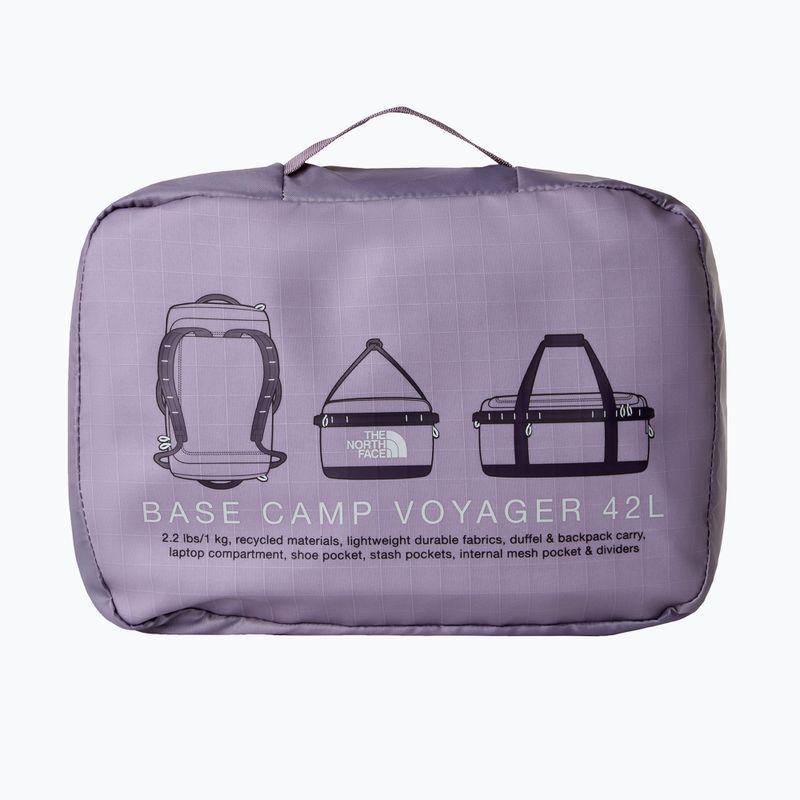 Torba podróżna The North Face Base Camp Voyager Duffel 42 transcendent grey/endle 4
