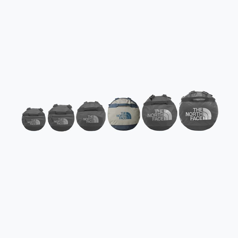 Torba podróżna The North Face Base Camp Duffel L 95 l stone slab/granite grey 5