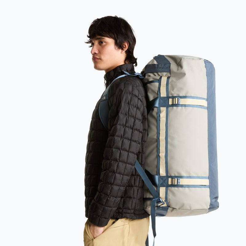 Torba podróżna The North Face Base Camp Duffel L 95 l stone slab/granite grey 6