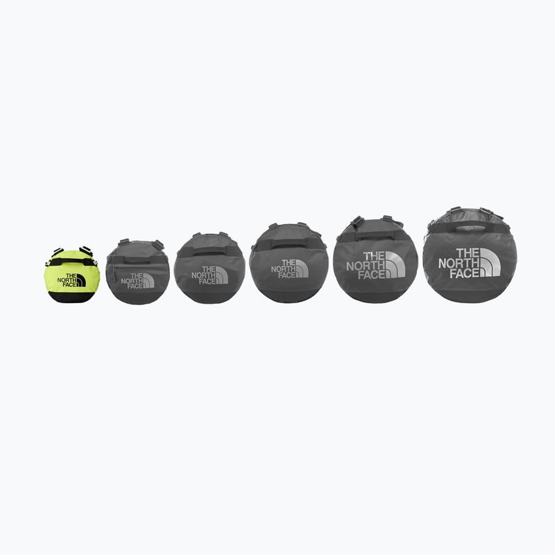 Torba podróżna The North Face Base Camp Duffel XS 31 l fizz lime/lemon mist/tn 5