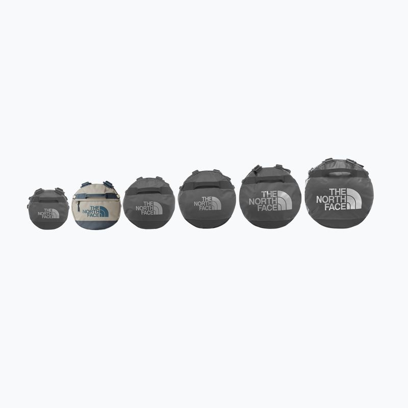 Torba podróżna The North Face Base Camp Duffel S 50 l stone slab/granite grey 5
