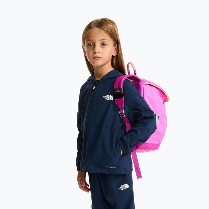 Plecak miejski dziecięcy The North Face Mini Explorer 10 l violet crocus/fuchsia flash 9