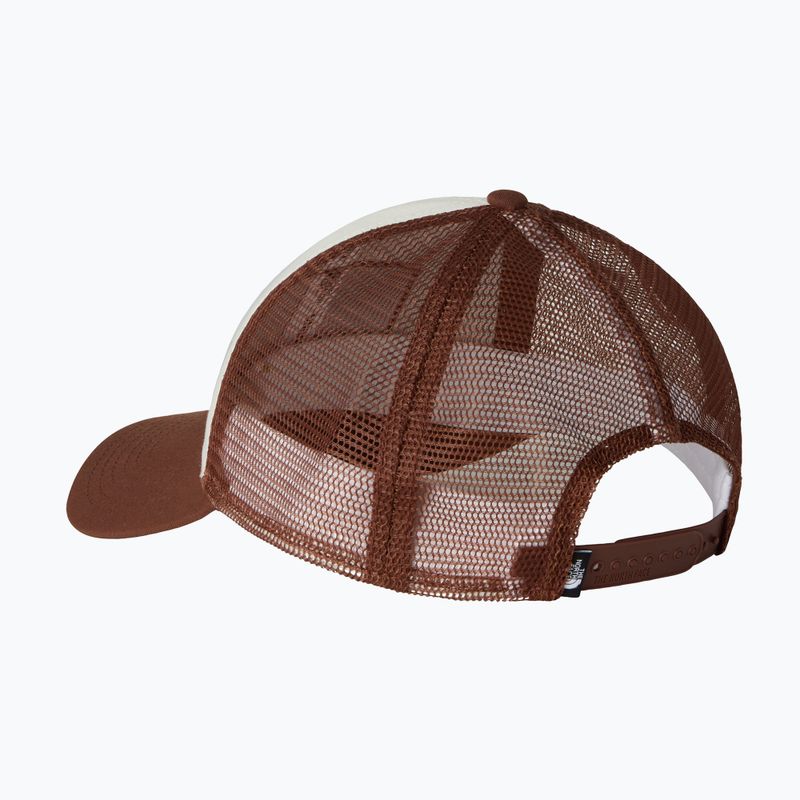 Czapka z daszkiem męska The North Face Mudder Trucker ember soil-white dune 2