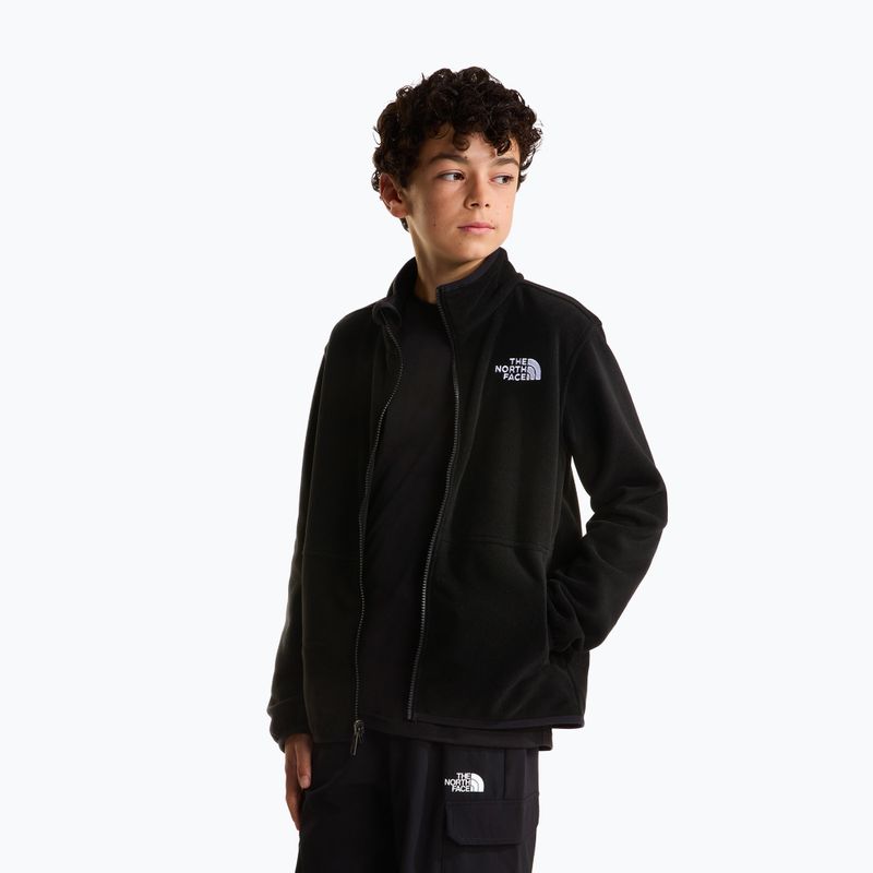 Bluza polarowa dziecięca The North Face Glacier Full Zip tnf black 6
