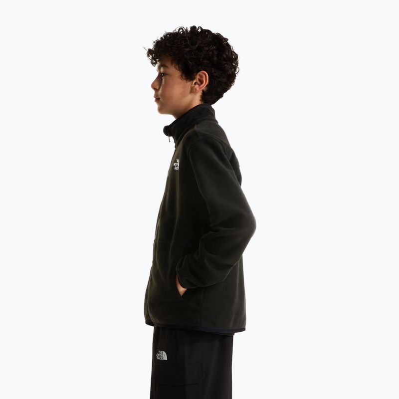 Bluza polarowa dziecięca The North Face Glacier Full Zip tnf black 7