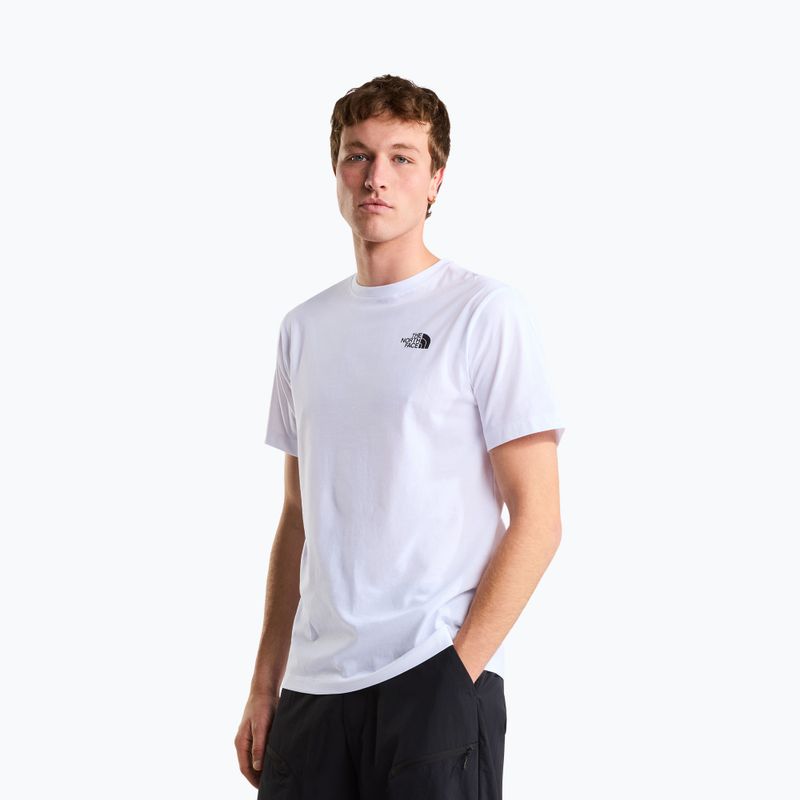Koszulka męska The North Face Mountain Sketch Regular tnf white