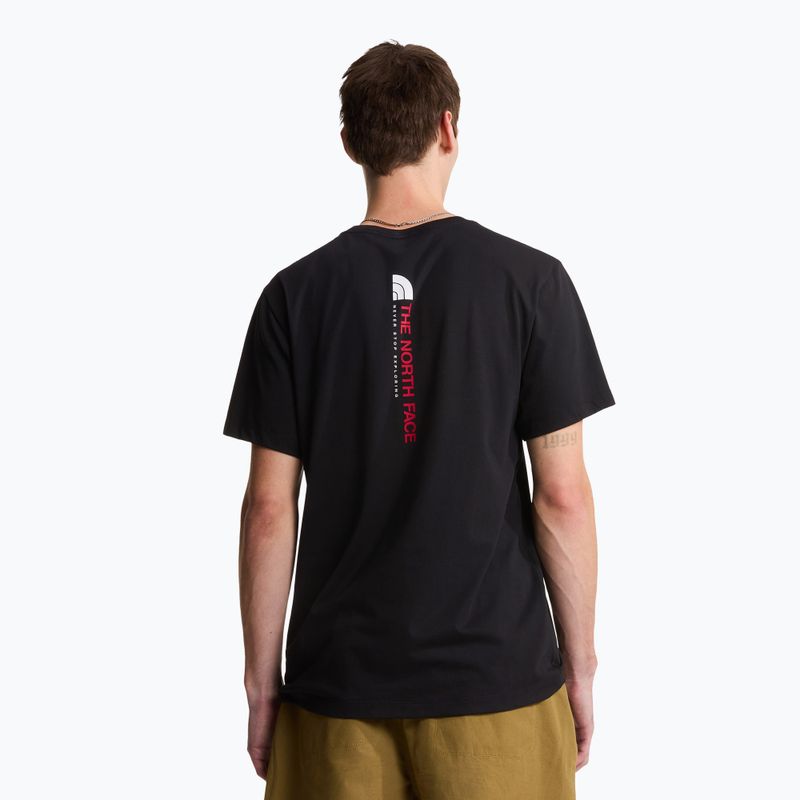 Koszulka męska The North Face Vertical Regular tbf black 3