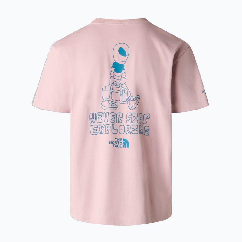 Koszulka męska The North Face Alien Relaxed metal pink 5