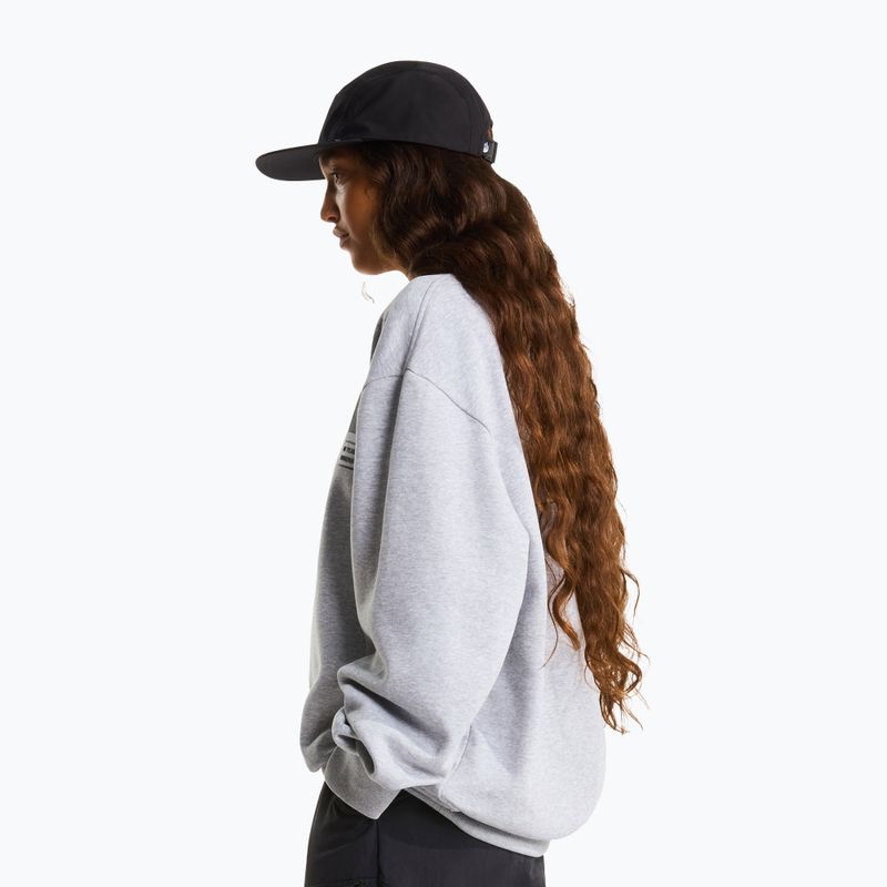 Bluza The North Face Celebration Relaxed Crew Graphic tnf light grey heather 16