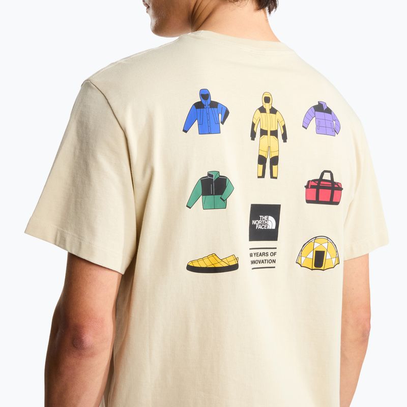 Koszulka męska The North Face Mountain Celebration Regular desert stone 6