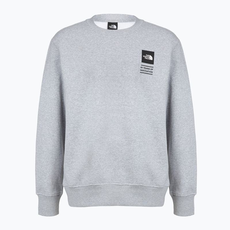 Bluza The North Face Celebration Relaxed Crew Graphic tnf light grey heather