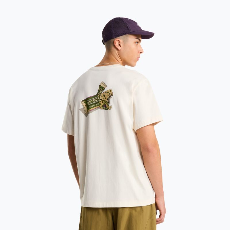 Koszulka męska The North Face Snack Relaxed white dune 4