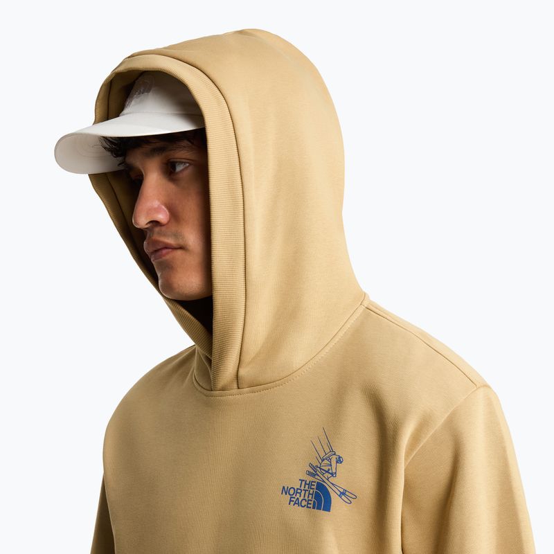 Bluza The North Face Mountain Celebration Relaxed Hoodie khaki stone 7