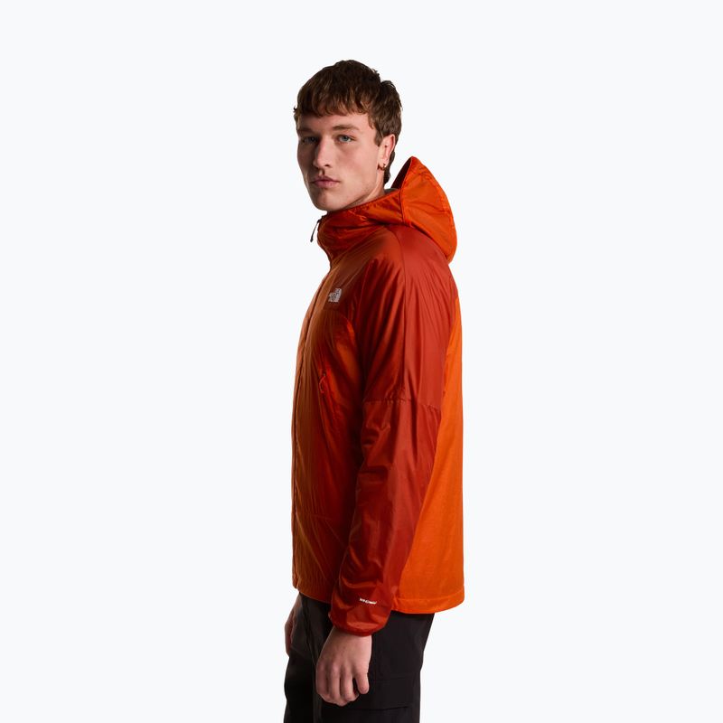 Kurtka przeciwwiatrowa męska The North Face Ridgelite FF Wind lava red/iron clay 5