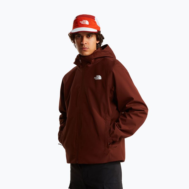 Kurtka softshell męska The North Face Quest Mono ember soll