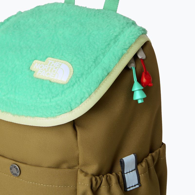 Plecak miejski dziecięcy The North Face Mini Explorer 10 l cedar/dimmed algae/lemon mist 3