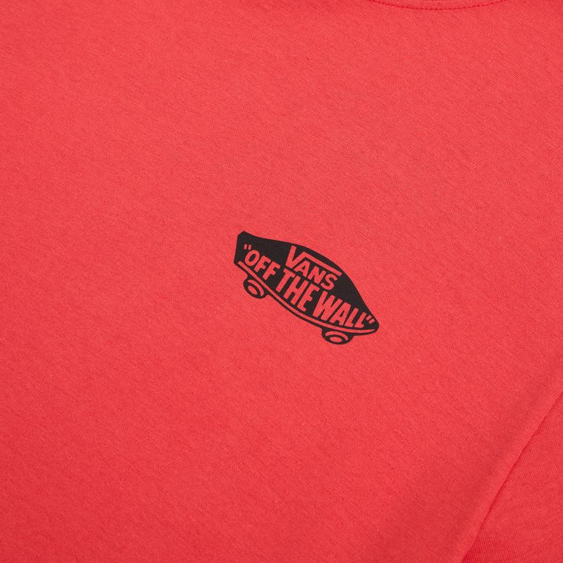 Koszulka męska Vans Double Standard Tee crimson haze 3