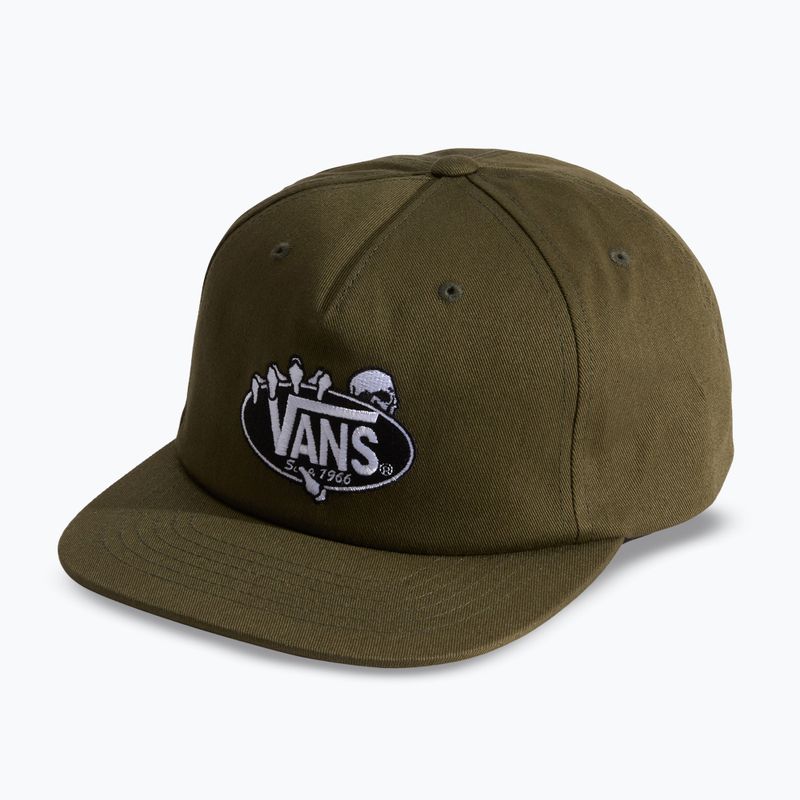 Czapka z daszkiem Vans Show Off Unstructured mossy olive