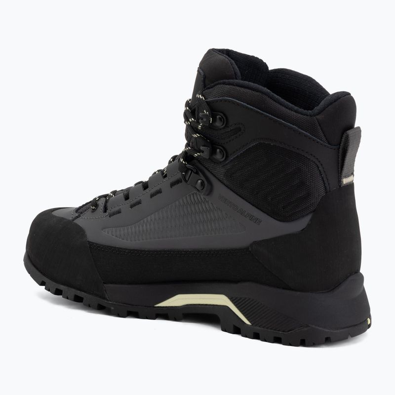 Buty podejściowe  damskie The North Face Verto Alpine Mid Gore-Tex anthracite grey/lemon mis 3