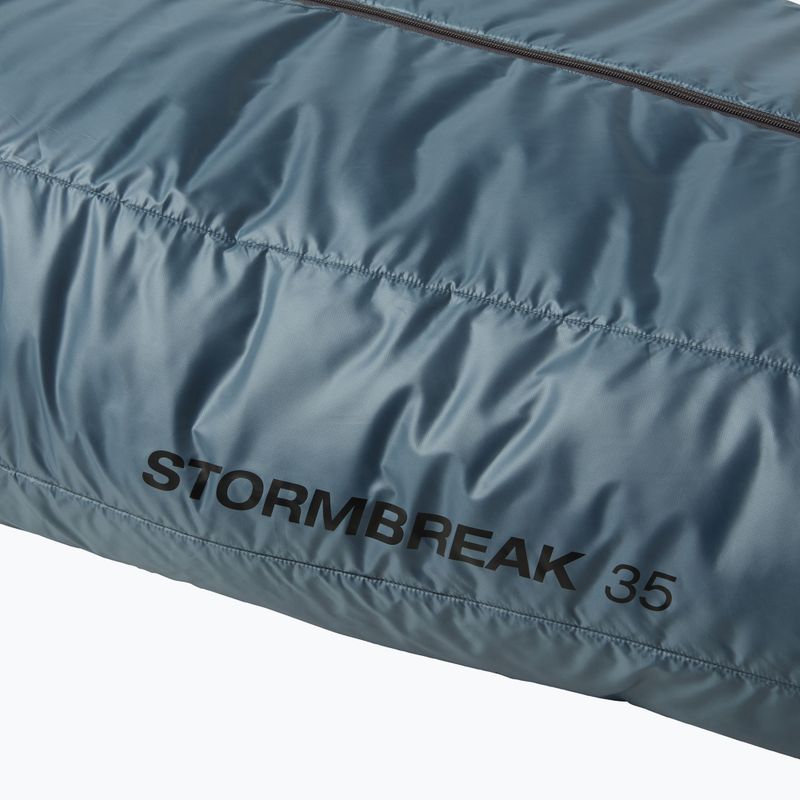 Śpiwór The North Face Stormbreak 35F Regular granite grey/dust orange 5