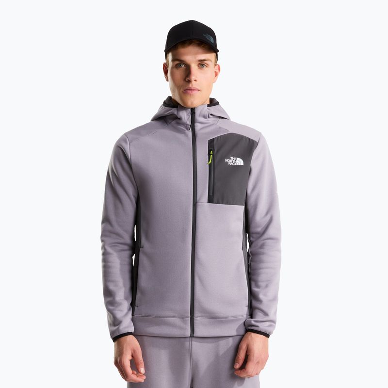 Bluza męska The North Face Mountain Athletics Fleece Full Zip transcendent grey/anthr