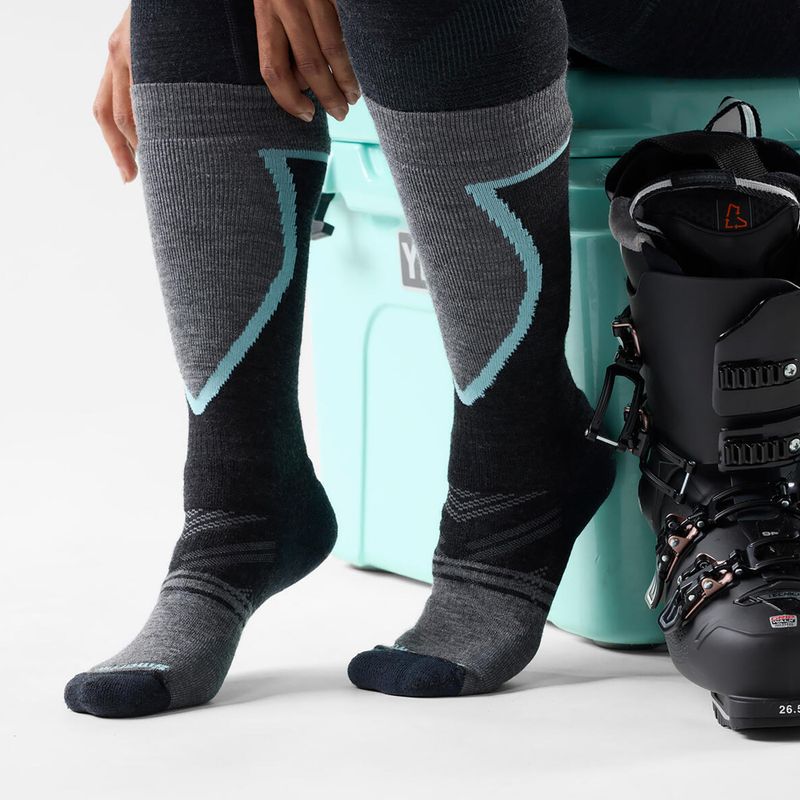 Skarpety narciarskie damskie Smartwool Ski Full Cushion OTC charcoal 2