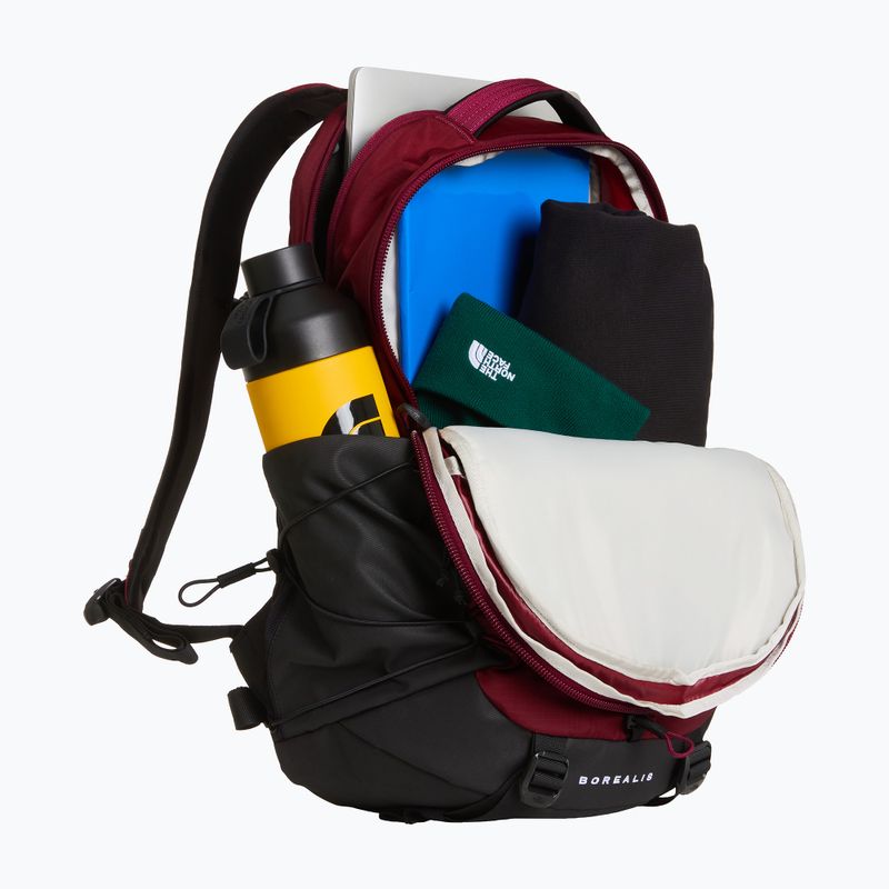 Plecak miejski The North Face Borealis burgundy crush 4