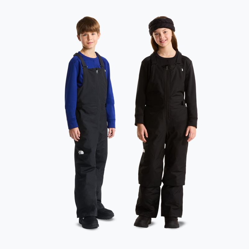 Spodnie narciarskie dziecięce The North Face Freedom Insulated Bib tnf black 3