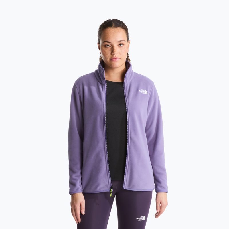 Bluza polarowa damska The North Face Glacier Fleece grounded plum 4
