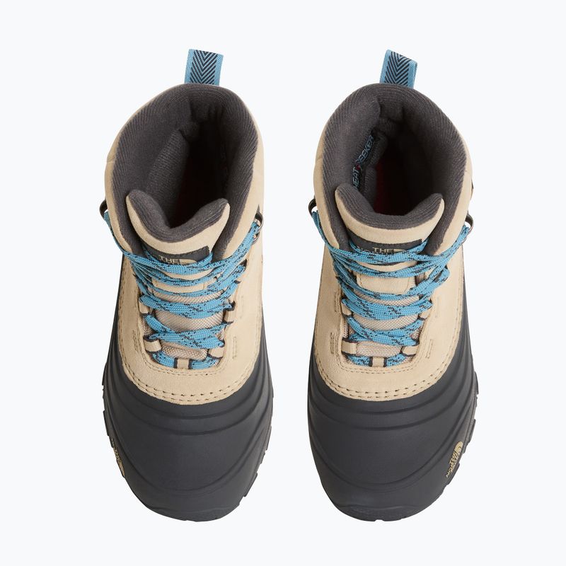 Śniegowce dziecięce The North Face Chilkat V Lace Wp timeless taupe/pale teal 11