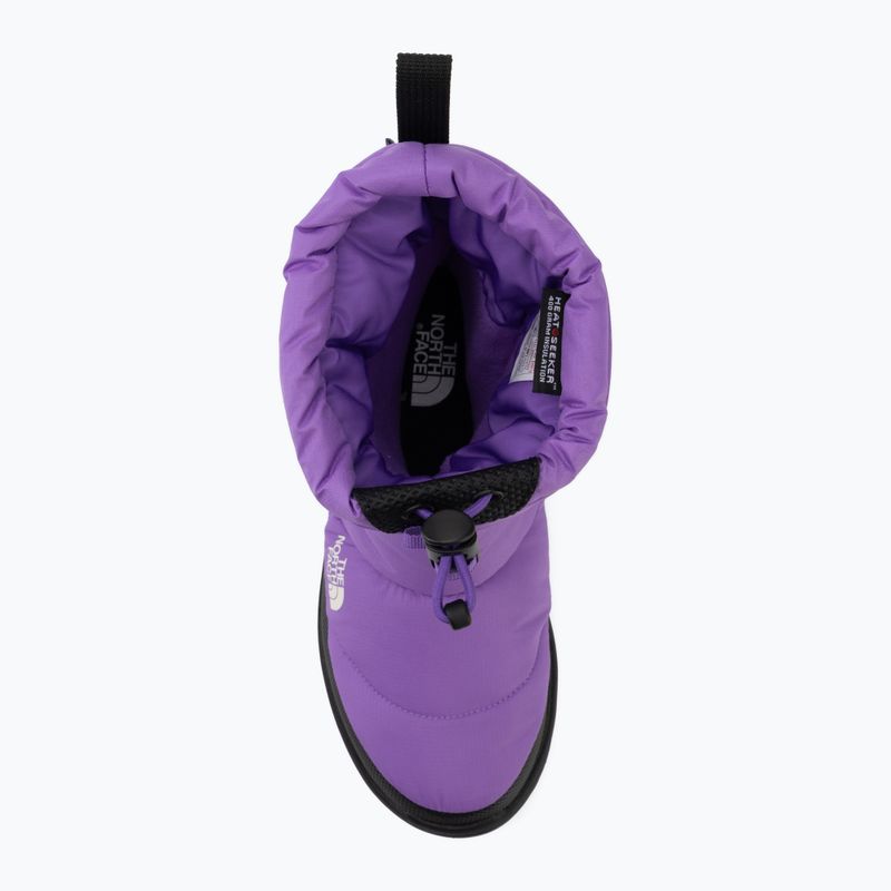 Śniegowce dziecięce The North Face Nse Traction Bootie Wp elevation purple/tnf black 5