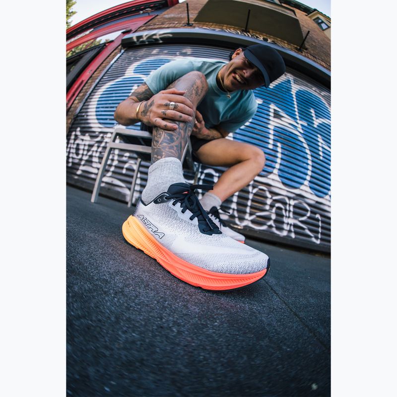 Buty do biegania męskie Altra Experience Flow 3 white/black/orange pop 13