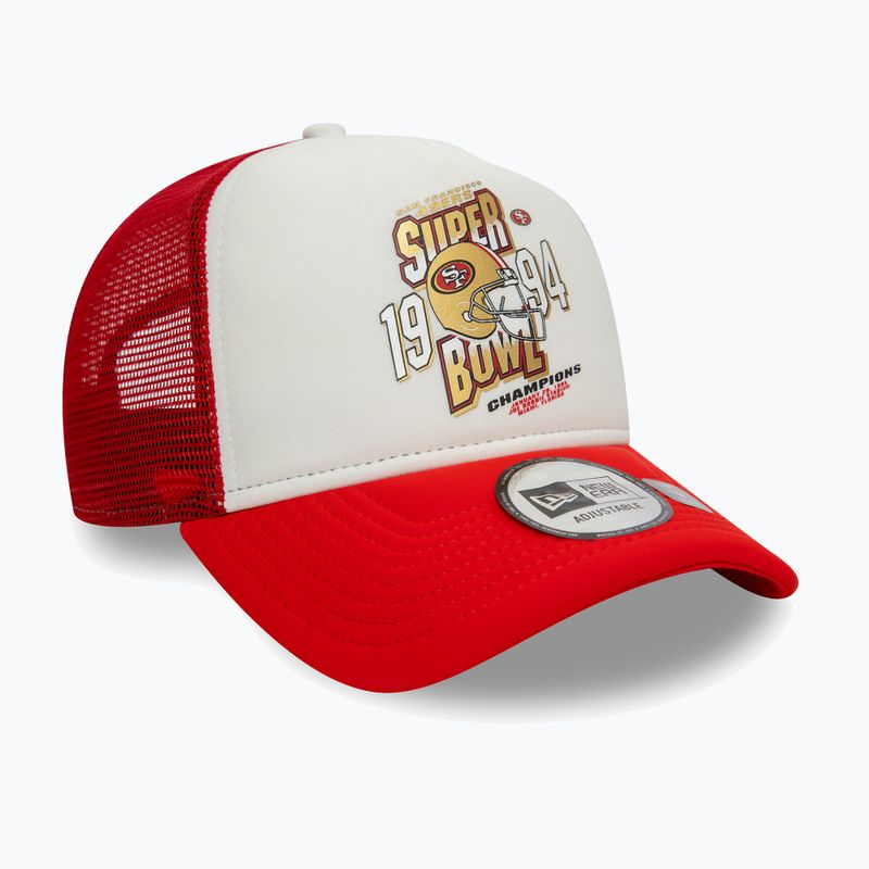 Czapka z daszkiem New Era Superbowl Trucker San Francisco 49ERS red