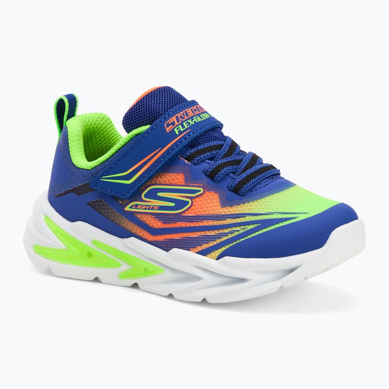 Buty dziecięce SKECHERS Flex-Glow Ultra blue/mint