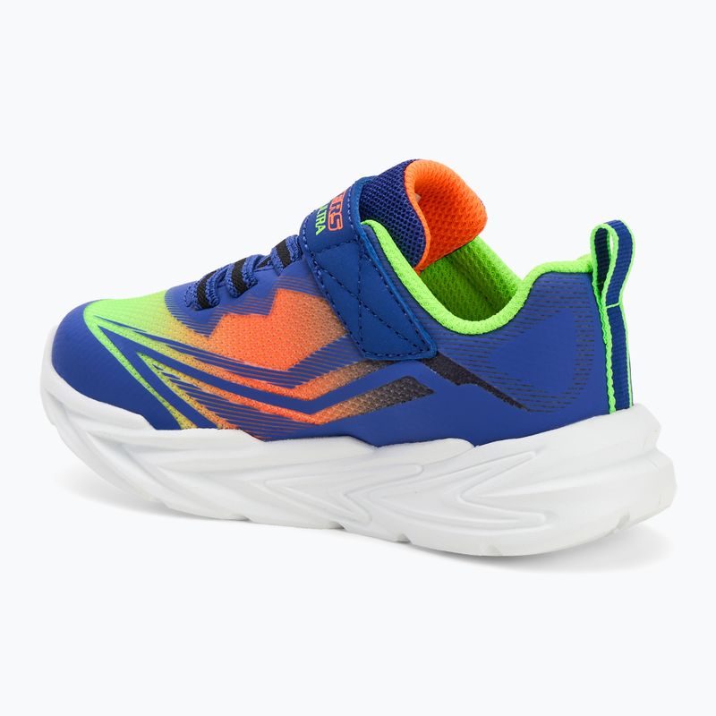 Buty dziecięce SKECHERS Flex-Glow Ultra blue/mint 3
