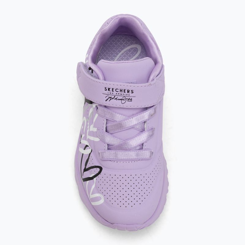 Buty dziecięce SKECHERS Uno Lite Love Levitate lavender/multi 5