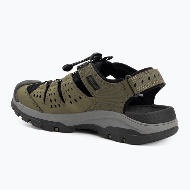 Sandały męskie SKECHERS Tresmen Menard olive 3