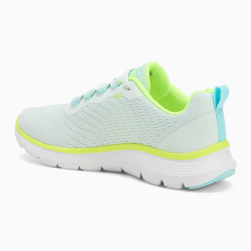 Buty damskie SKECHERS Flex Appeal 5.0 New Path mint/multi 3