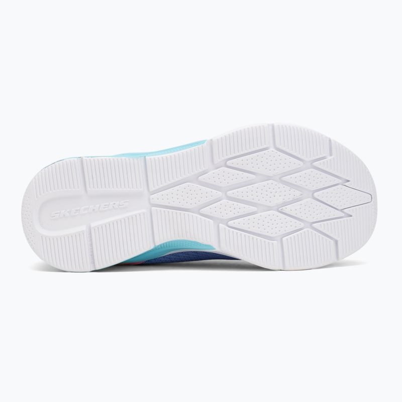 Buty dziecięce SKECHERS Microspec Max Color Trifecta blue/multi 4