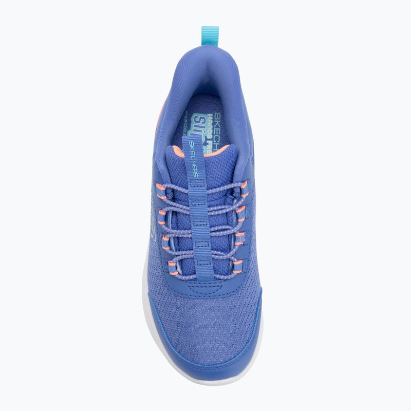 Buty dziecięce SKECHERS Microspec Max Color Trifecta blue/multi 5