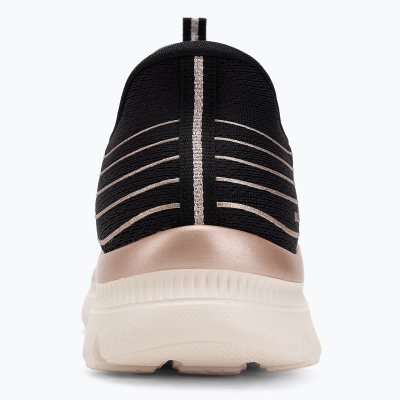 Buty damskie SKECHERS Summits Plus Soft Luster black/rose gold 6