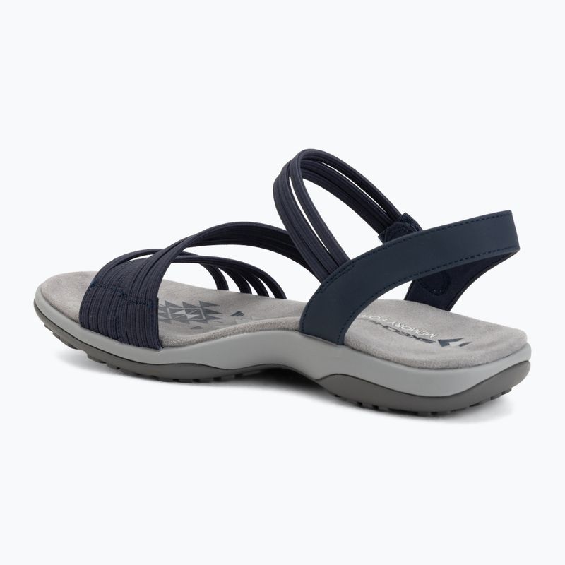 Sandały damskie SKECHERS Reggae Slim Coffee Run blue 3