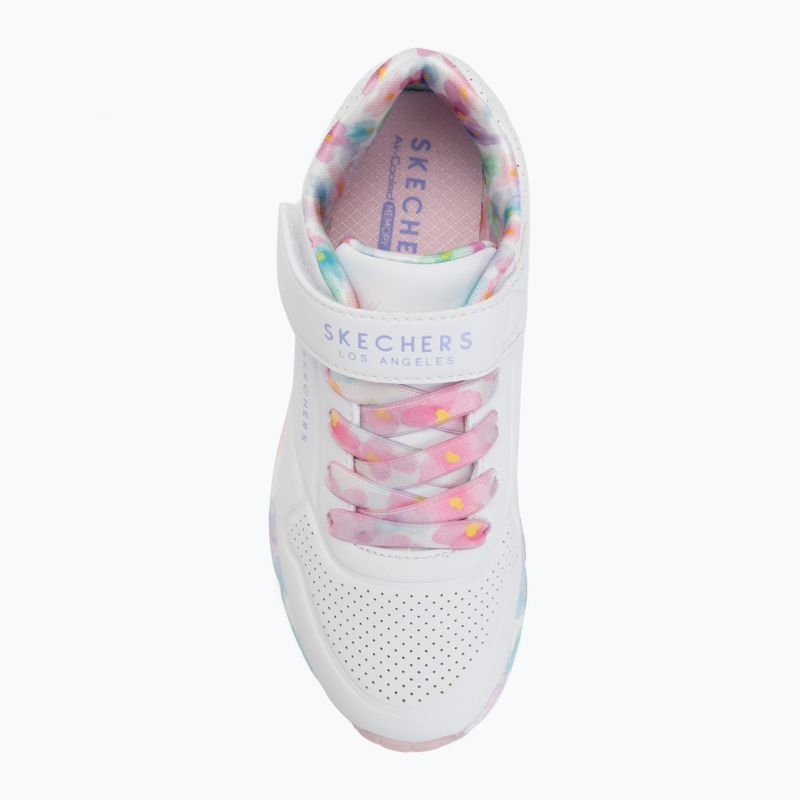 Buty dziecięce SKECHERS Uno Gen1 Fresh Blooms white 5
