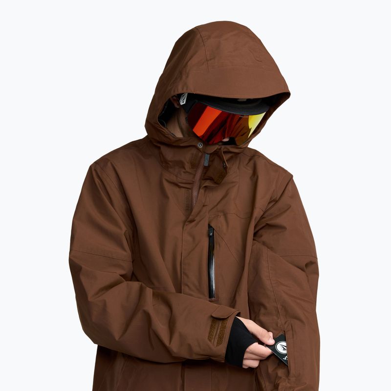 Kurtka snowboardowa męska Volcom L Insulated GTX browen 6