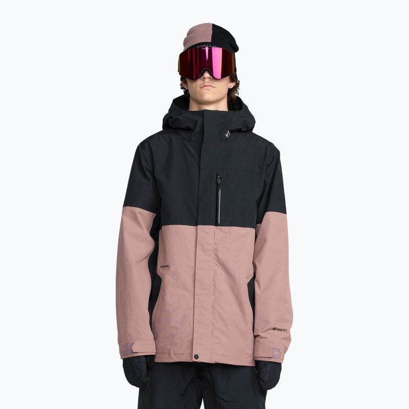 Kurtka snowboardowa męska Volcom L Insulated GTX mauve