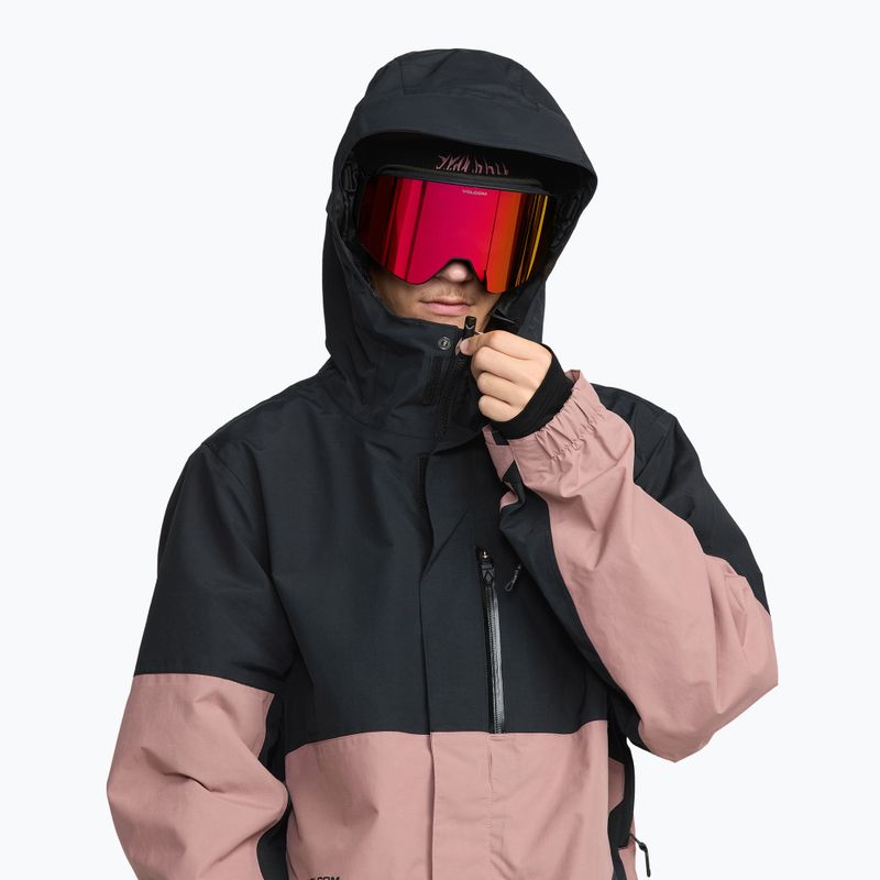 Kurtka snowboardowa męska Volcom L Insulated GTX mauve 5