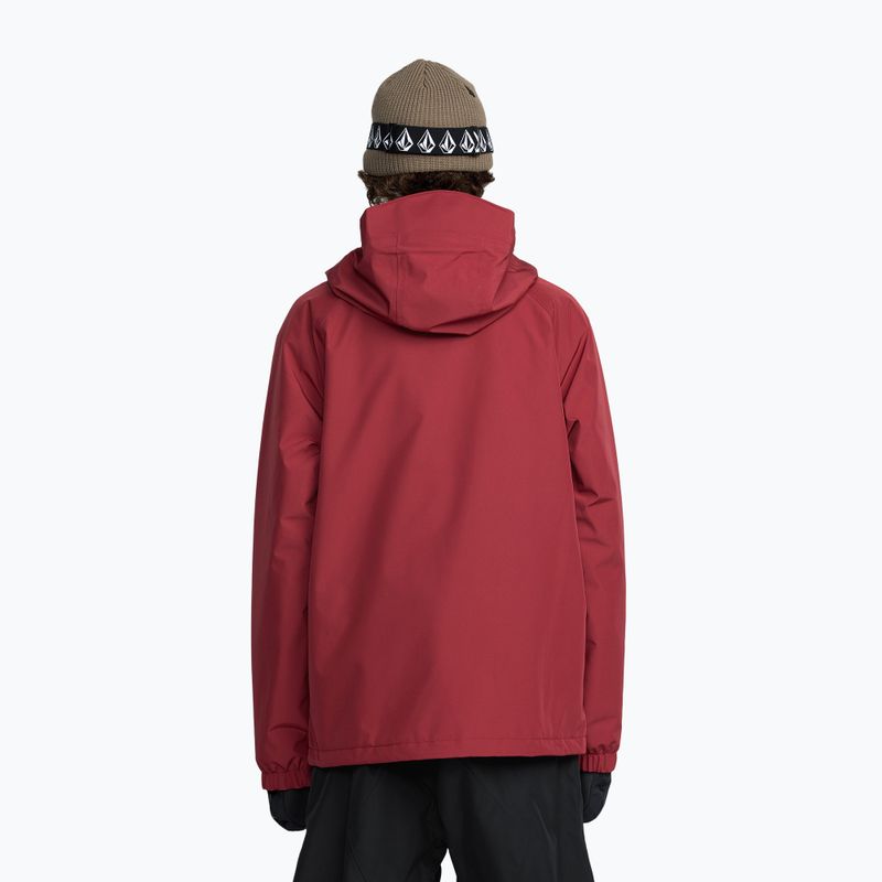 Kurtka snowboardowa męska Volcom Dua Insulated GTX red 3