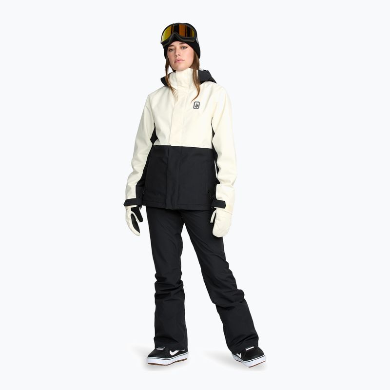 Kurtka narciarska damska Volcom Bolt Insulated bone 2